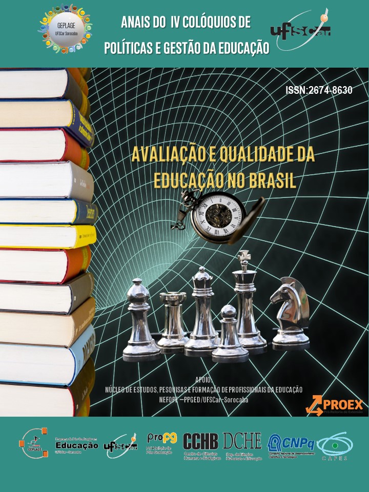					Visualizar n. 4 (2023): AVALIAÇÃO E QUALIDADE DA EDUCAÇÃO  NO BRASIL
				
